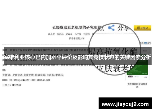 塞维利亚核心巴内加水平评价及影响其竞技状态的关键因素分析